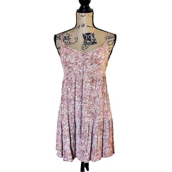 Lush Paisley Dress/Tunic Size Medium - Picture 1 of 5